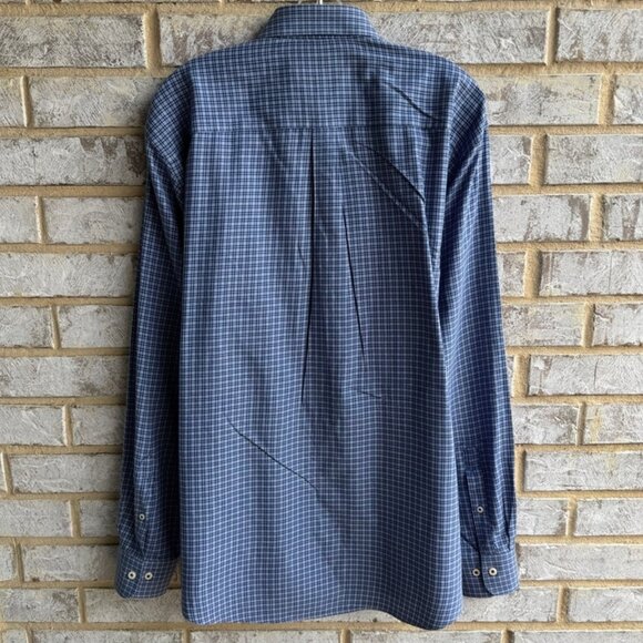 Peter Miller Long Sleeve Button Up Cashmere Blended Shirt Men's Size XL - Picture 2 of 8